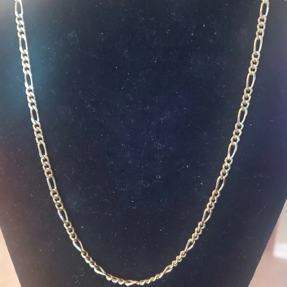 Gold Tone 30" Chain Necklace - Picture 1 of 3